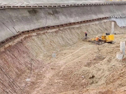 垫江基坑边坡加固